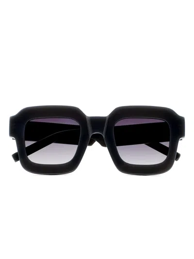 Kaleos Guthrie Square-frame Sunglasses In Black