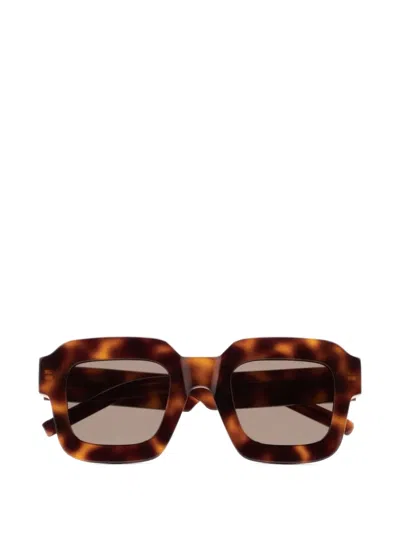 Kaleos Guthrie Square-frame Sunglasses In Brown