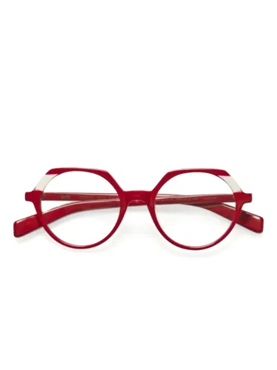 Kaleos Hanson Geometric-frame Glasses In Crl