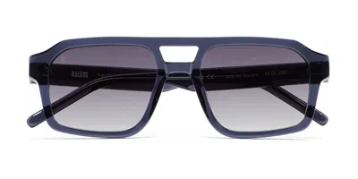 Kaleos Hedlund C4 Occhiali Da Sole Blu Per Uomo In Gray