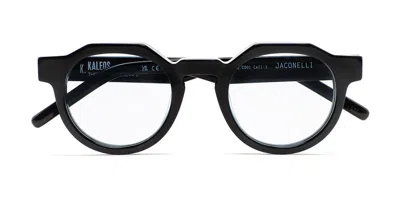 Kaleos Jaconelli C1 Occhiali Da Sole Neri Per Uomo In Red