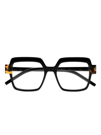 Kaleos Kiger Square-frame Glasses In Black