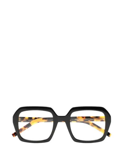 Kaleos Kittredge Square-frame Glasses In Black