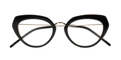 Kaleos Kostich C1 Occhiali Da Vista Neri Per Donna (solo Montatura) In Black
