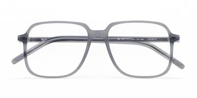 Kaleos Lasker C4 Occhiali Da Vista Grigi Per Uomo (solo Montatura)