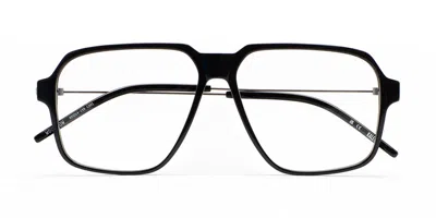 Kaleos Legnorow C1 Occhiali Da Vista Neri Per Uomo (solo Montatura) In Black