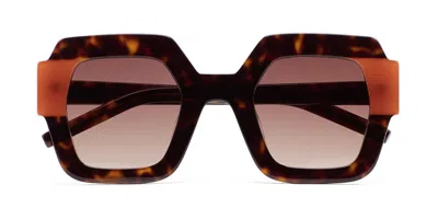 Kaleos Lupoli C2 Occhiali Da Sole Tartarugatishell Per Uomo In Brown