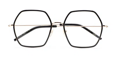 Kaleos Maitlis C1 Occhiali Da Vista Neri Per Uomo (solo Montatura) In Multi