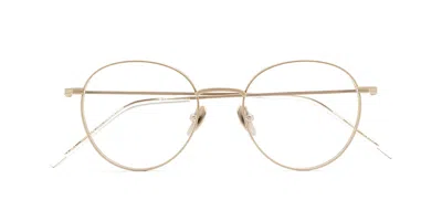 Kaleos Maleski Titanio C1 Occhiali Da Vista Oro Per Uomo (solo Montatura) In Gold