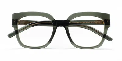 Kaleos Manor C4 Occhiali Da Vista Verdi Per Uomo (solo Montatura)