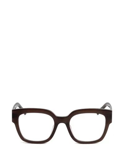 Kaleos Manor Square-frame Glasses In Brown