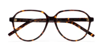 Kaleos Mansur C2 Occhiali Da Vista Tartarugatishell Per Uomo (solo Montatura) In Brown