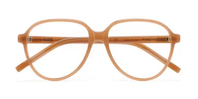 Kaleos Mansur C3 Occhiali Da Vista Arancioni Per Uomo (solo Montatura)