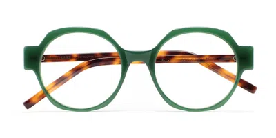 Kaleos Mccoy C5 Occhiali Da Vista Verdi Per Uomo (solo Montatura)