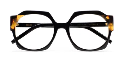 Kaleos Mcmahon C1 Occhiali Da Vista Neri Per Uomo (solo Montatura)