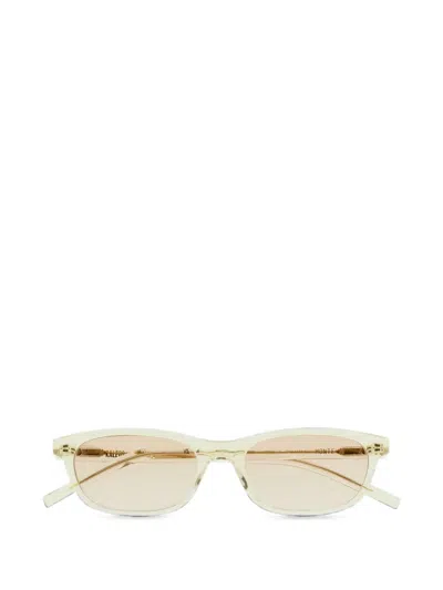 Kaleos Monte Rectangle-frame Sunglasses In Neutral