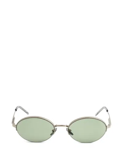Kaleos Morley Round-frame Sunglasses In Silver