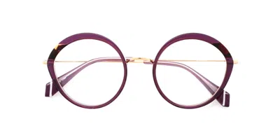Kaleos Mortemart C4 Occhiali Da Vista Purple Per Uomo (solo Montatura)