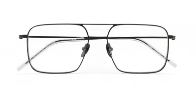 Kaleos Munger M Titanio C1 Occhiali Da Vista Neri Per Uomo (solo Montatura) In Black