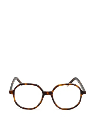 Kaleos Kids' Murphy Geometric-frame Glasses In Brown