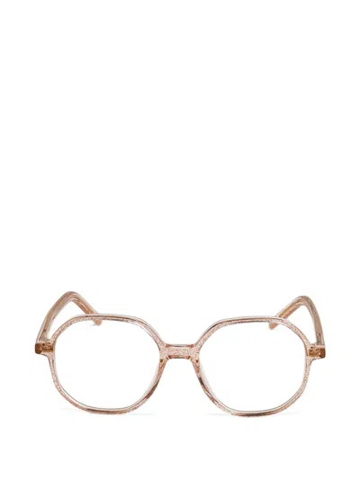 Kaleos Kids' Murphy Geometric-frame Glasses In Neutral
