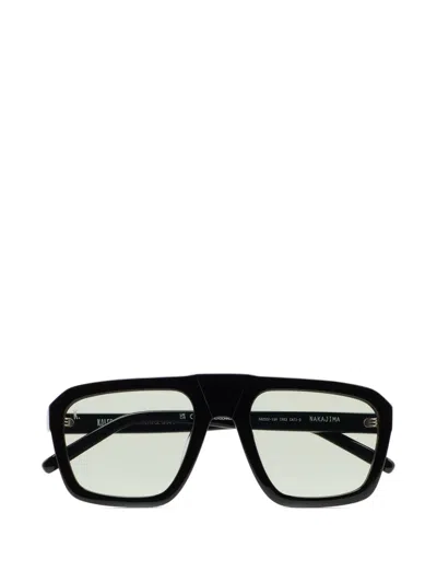 Kaleos Nakajima Square-frame Sunglasses In Black