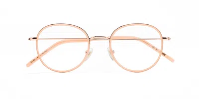 Kaleos Nyad Men's Glasses, Gold, Size 49