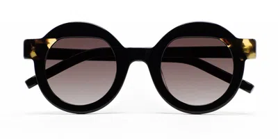 Kaleos Pollitt Ii C1 Occhiali Da Sole Neri Per Uomo