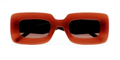 Kaleos Poplin C4 Men's Sunglasses Orange Size 49