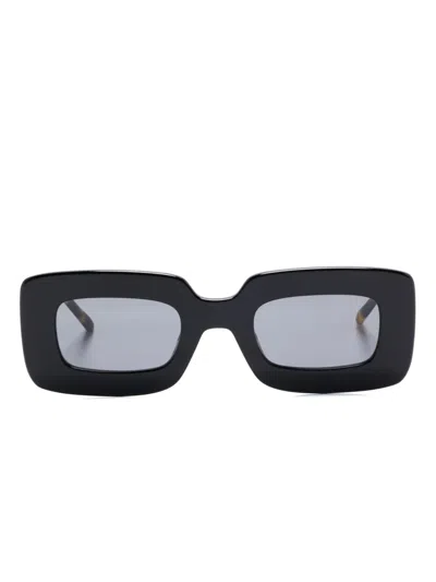 Kaleos Poplin Sunglasses In Black