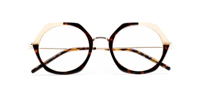 Kaleos Rambeau Men's Glasses, Tortoiseshell, Size 48