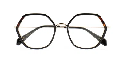 Kaleos Rawlings C21 Occhiali Da Vista Neri Per Donna (solo Montatura) In Black