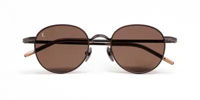 Kaleos Simmonds C2 Men's Sunglasses Brown Size 50