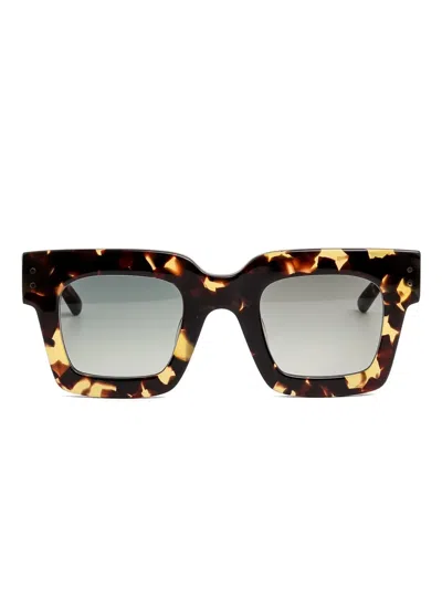 Kaleos Simone 3 Tortoiseshell Square Sunglasses
