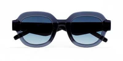 Kaleos Solidor C5 Men's Sunglasses Blue Size 49