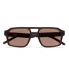 Kaleos Sunglasses In Brown
