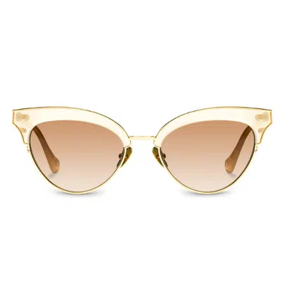 Kaleos Sunglasses In Gold