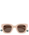 Kaleos Von Trapp Square-frame Sunglasses In Crl