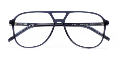 Kaleos Sythe L C2 Occhiali Da Vista Blu Per Uomo (solo Montatura)