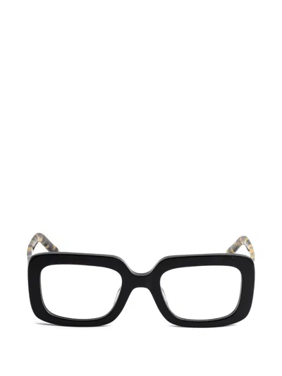 Kaleos Tainot Square Glasses In Black