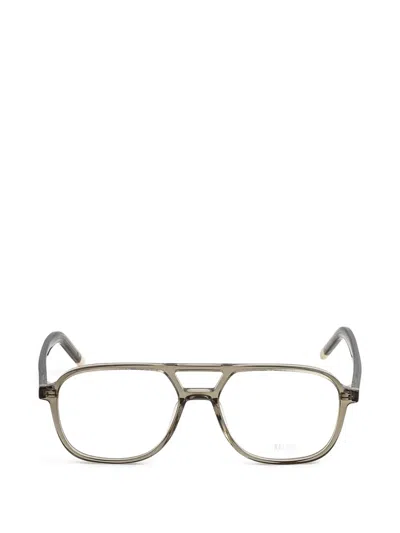 Kaleos Taka Pilot-frame Glasses In Gray