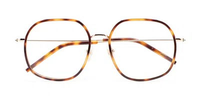 Kaleos Unsworth C2 Occhiali Da Vista Oro Per Uomo (solo Montatura)