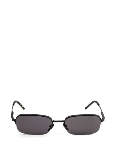 Kaleos Vandergoot Rectangle-frame Sunglasses In Black