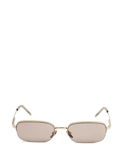Kaleos Vandergoot Rectangle-frame Sunglasses In Gold