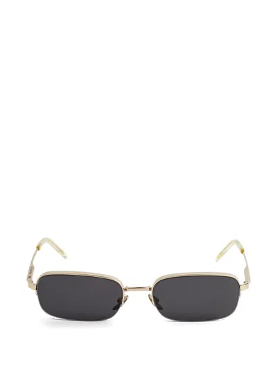 Kaleos Vandergoot Rectangle-frame Sunglasses In Gold