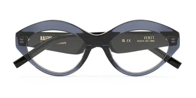 Kaleos Venit C5 Occhiali Da Vista Blu Per Donna (solo Montatura) In Gray