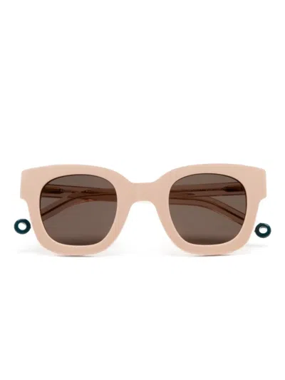 Kaleos Von Trapp Square-frame Sunglasses In Crl