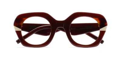 Kaleos Voyter Ii C4 Occhiali Da Vista Marroni Per Uomo (solo Montatura) In Gold