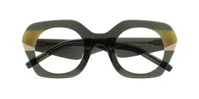 Kaleos Voyter Ii C3 Occhiali Da Vista Verdi Per Uomo (solo Montatura) In Green