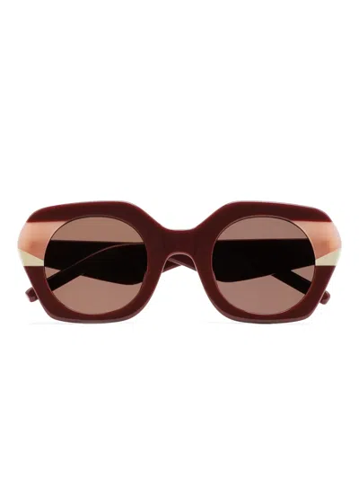 Kaleos Voyter Sunglasses In Brown